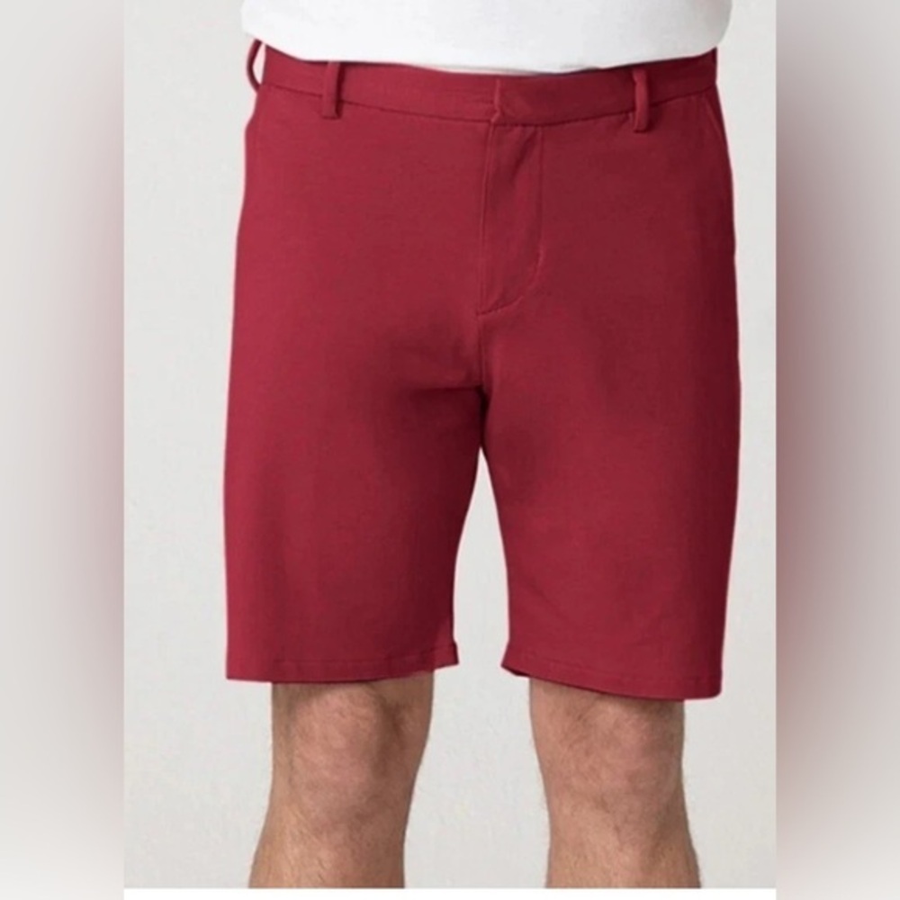 Swet Tailor Men's Red Wine The Everyday Chino Shorts Golf Shorts NWT 34 #2096